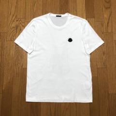 極美品 モンクレール Tシャツ ホワイト M 国内正規品 4S258