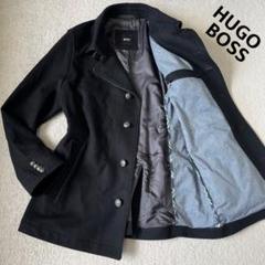 美品 ヒューゴボス ナポレオンコート 54 XXXL 銀ボタン パイピング 黒 m30320697856_1.jpg?1728049080