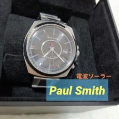 【まるごと】Paul Smith ソーラー時計 黒/金 Yahoo!オークション - (志木)【稼働品】希少 Paul Smith/ポール