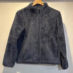 【関税込み】EKDウール混 ブラウン フリースジャケット ボイルドウールジップジャケット（Dark Khaki）|Sunspel
