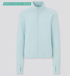 ユニクロUNIQLO エアリズムUVカットメッシュジャケット　XL ライトブルーのサムネイル