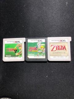 ゼルダの伝説 ゲームソフト 3本セット
