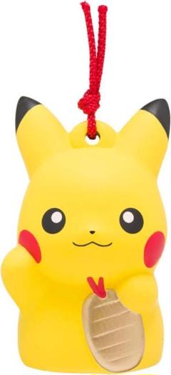 ポケモンセンターオリジナル 陶飾り<鈴>ピカチュウとおまもり