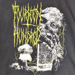 Tシャツ 黒 スカル Mサイズ デスメタル風