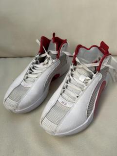 Jordan バスケットボールシューズ ホワイト/レッド 26センチ