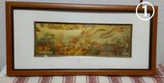 金箔工芸品　純足金　額縁　中国　純金　金箔工芸画 金箔工芸品 純足金 額縁 中国 純金 金箔工芸画 - メルカリ