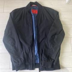 ZARA MAN ブラックナイロンジャケット M