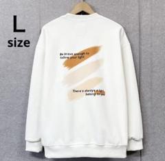【新品】EU製トレーナー Emmauela イタリア／サイズ Ｌ
