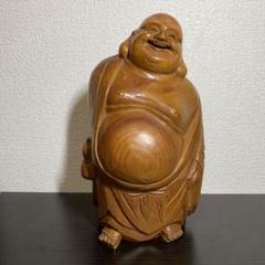 大福様漆塗り七福神昭和レトロ商売繁盛木彫工芸品珍しい形