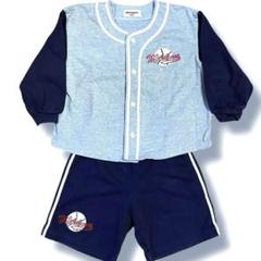 【美品】ミキハウス　miki HOUSE 子供服　長袖　カーディガン　野球