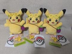 ポケモンセンター台北限定 ピカチュウぬいぐるみ3体セット【新品タグ付き】 ポケモンセンター台北 ピカチュウ ぬいぐるみ 台湾限定 台北限定