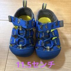 KEEN ベビーサンダル 青　11.5センチ
