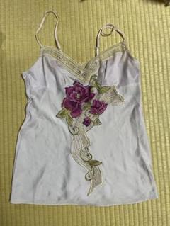 新品未使用 サルート 刺繍キャミソール サルート ワコール Wacoal Salute 11G CTJ211 キャミソール LL