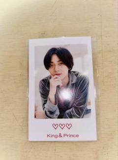 King＆Prince HEART会場予約限定CDチェキ風トレカしおりステッカー King & Prince - King & Prince キンプリ Heart 会場限定特典の