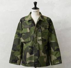 スウェーデン軍 M-90フィールドジャケット デッドストック スカンジナビアカモ