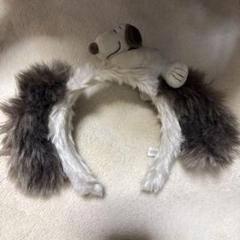 犬の耳カチューシャ ファー素材
