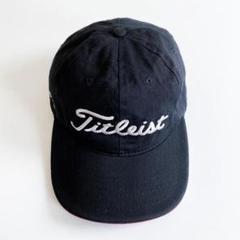 海外輸入 Titleist 刺繍 ゴルフ トラッカーキャップ 帽子 ブラック