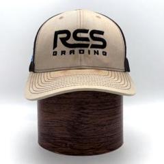 ビンテージ キャップ RCS grading 建設業 メッシュ 企業 刺繍 古着