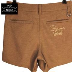 ☆ BEAMS GOLF ビームスゴルフ 刺繍ロゴ ゴルフショートパンツ ☆
