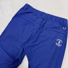近年モデル パーリーゲイツ　ゴルフパンツ　ストレッチ　ブルー 4
