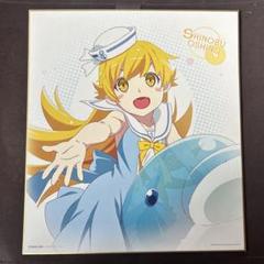 一番くじ　F賞 物語シリーズ　忍野忍 色紙