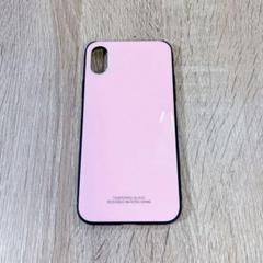 iPhone アイフォンスマホケースカバーピンクシンプル薄型ハード