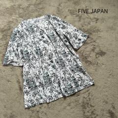 FIVE JAPAN トップス Tシャツ 半袖Tシャツ 花柄Tシャツ 花柄