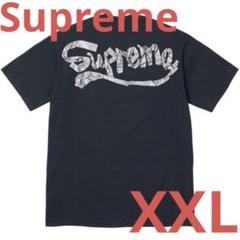 Supreme Tape Tee Navy XXL