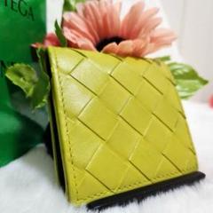 【新品】ボッテガヴェネタ　ラウンドジップコインケース　イエロー　未使用 三越伊勢丹 | Bottega Veneta/ボッテガ・ヴェネタ_Men通販