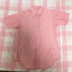 VAN BOYS 半袖 シャツ 150 ジュニア ピンク 綿