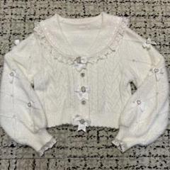 人気の新作 美品】LIZ LISA モコモコセーラーカーディガン トップス