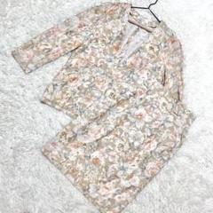 LINEAR✨美品　セレモニースーツ　セットアップ　花柄　ワールド　フォーマル