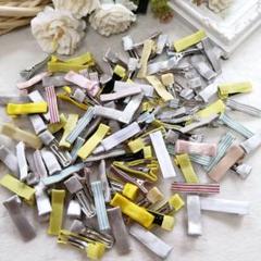 ヘアクリップ　ヘアアクセサリー　まとめ売り　デコパーツ　ベビークリップ　新品