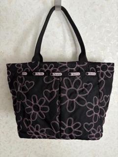 LeSportsac レスポートサック 花柄刺繍 パフィーブロッサム