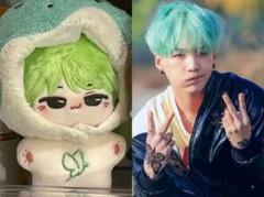 BTS SUGA ユンギ ぬいぐるみ 服 セット shooky マスター 10cm ぬい服 SUGA ユンギ ぬいぐるみ用 服 bts 衣装 グクトゥギ