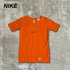 NIKEナイキスポーツTシャツ半袖オレンジ橙インナーウェア古着XL
