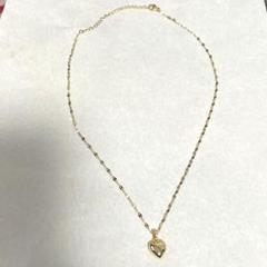 【新品未使用】ハートモチーフネックレス