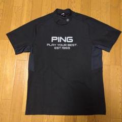★新品2025年モデル★PING メンズ ゴルフシャツ LL ブラック