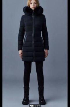 美品 国内完売 MACKAGE CALINA-CITY ブラック XS