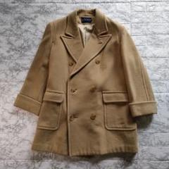 【美品】ラルフローレン チェスターコート ダブル キャメル混 Aライン 11 Yahoo!オークション -「ラルフローレン ダブル コート」の落札
