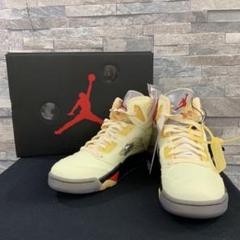 未使用 NIKE AIR JORDAN 5 RETRO SP ① スニーカー