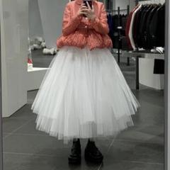 【80s】COMME des GARCONS ハート柄 シースルー スカート COMME des GARCONS（コムデギャルソン）中古・古着オンライン