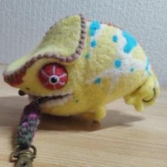 羊毛フェルト がま口ホルダー ハンドメイド 羊毛フェルト がま口ホルダー ハンドメイド - メルカリ