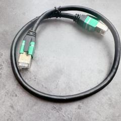 LANケーブル 50cm イーサネットケーブル ツメ折れ防止 パソコン グリーン