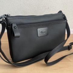 ✨️美品✨️ LACOSTE ラコステ ショルダーバッグ ブラック