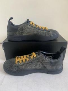 新作 新品未使用 DIESEL ブラック ロー スニーカー 28cm 箱付き