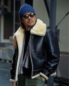旧リアルマッコイズB-3フライトジャケット サイズ38 The REAL McCOY'S】 B-3 Rough Wear Clothing 1994s 旧リアル