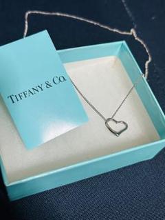 【早い物勝ち】Tiffany & Co. シルバーハートネックレス