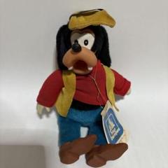 グーフィー レトロ 東京ディズニーランド ぬいぐるみ フィギュア　タグ付き　昭和 グーフィー レトロ 東京ディズニーランド ぬいぐるみ フィギュア