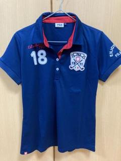 FILA GOLF ポロシャツ L ネイビー